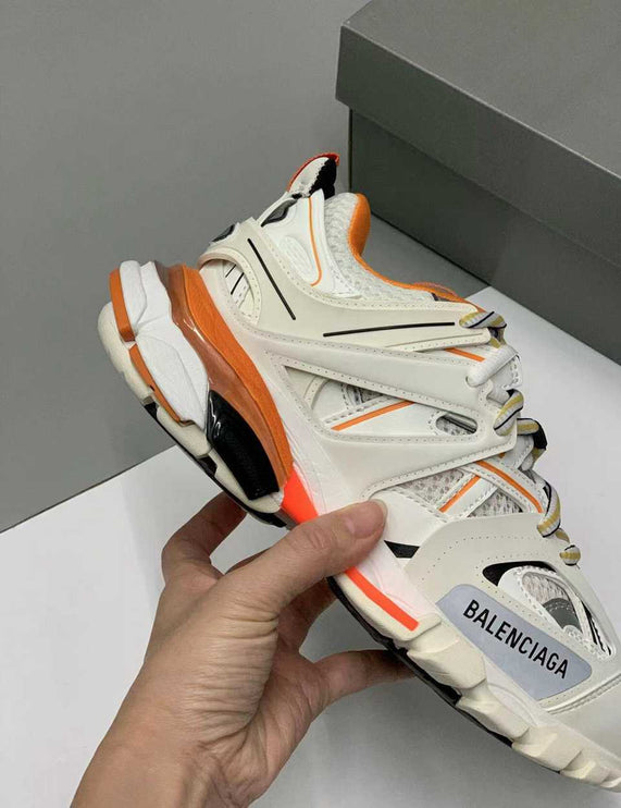 BALENCIAGA TRACK 3.0 x BLANC ORANGE