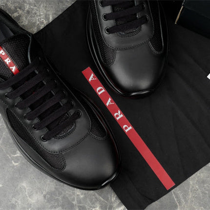 PRADA AMERICA'S CUP LEATHER BLACK