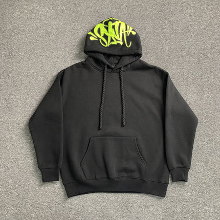 Sweat à capuche avec logo Syna World Hood noir