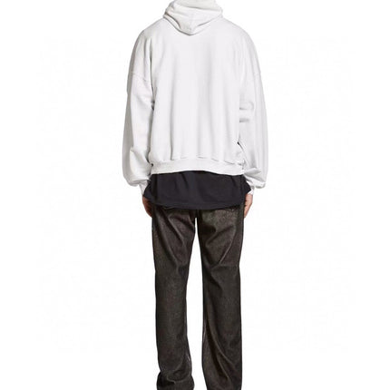 Balenciaga Off-White Oversized Hoodie