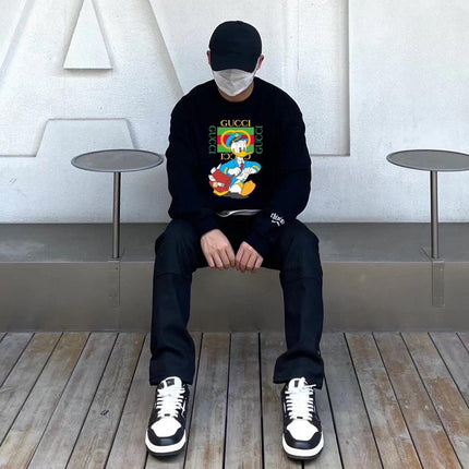Gucci Donald Duck Sweatshirt - Black
