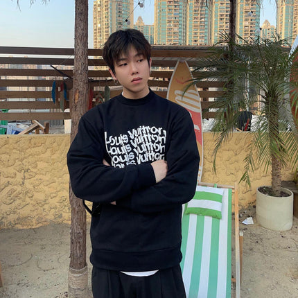 Prada Repeated Logo Sweatshirt