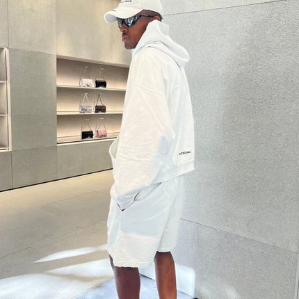 Balenciaga White Be Yourself Hoodie
