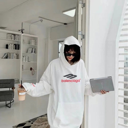 Balenciaga White Hoodie