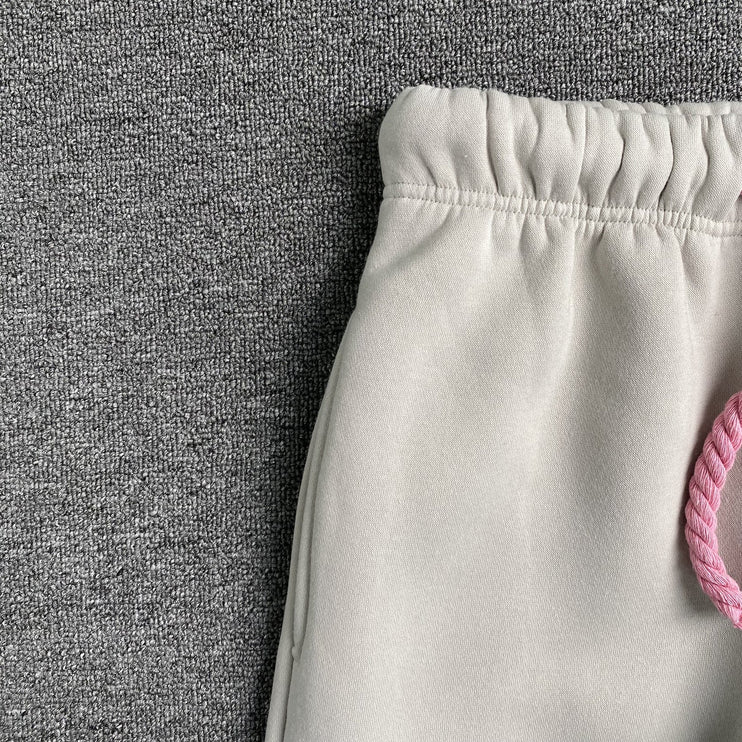 PANTALON DE SURVÊTEMENT SYNA WORLD LOGO SYNA GRIS ROSE