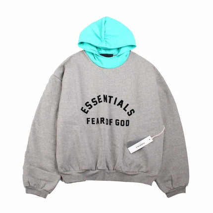 Sweat à capuche Fear of God Essentials - Gris