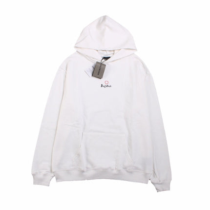 Balenciaga White Be Yourself Hoodie
