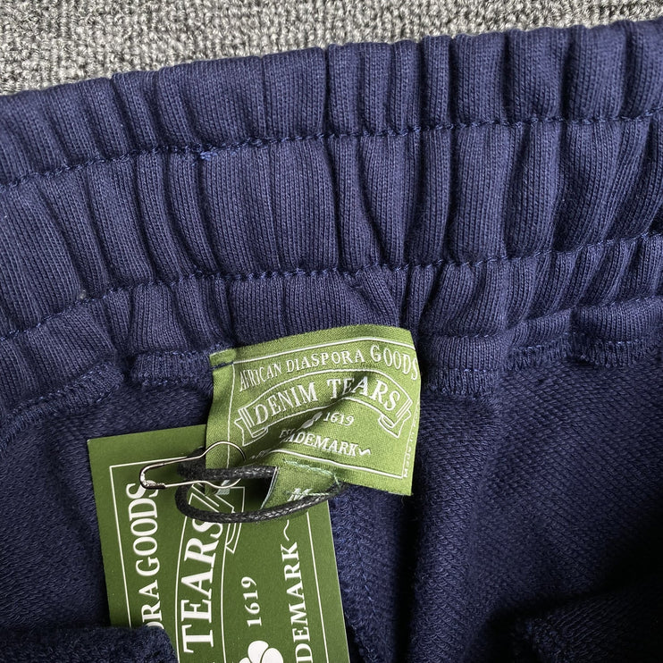 Pantalon de survêtement Denim Tears bleu marine