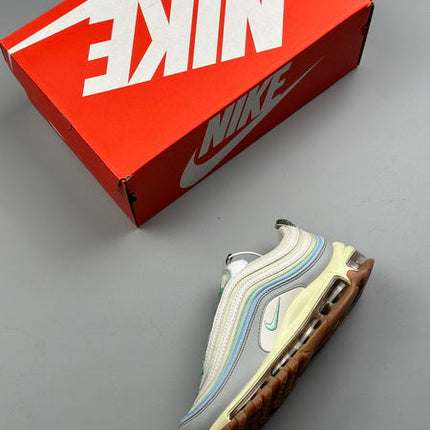 NIKE Air Max 97 "Enamel Vert Sail Worn Bleu"
