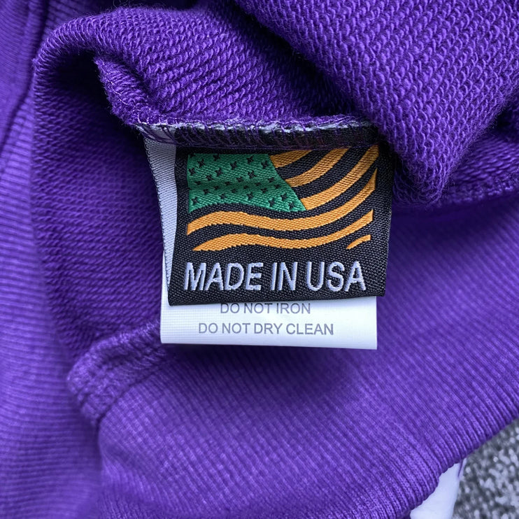Sweat à capuche Denim Tears violet