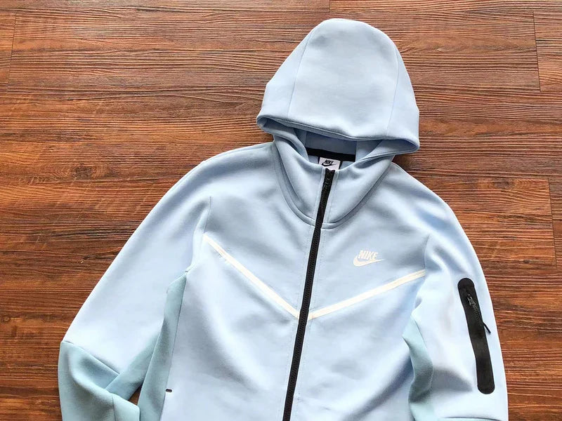 Sweat à capuche Nike Tech Fleece x Célestine Bleu