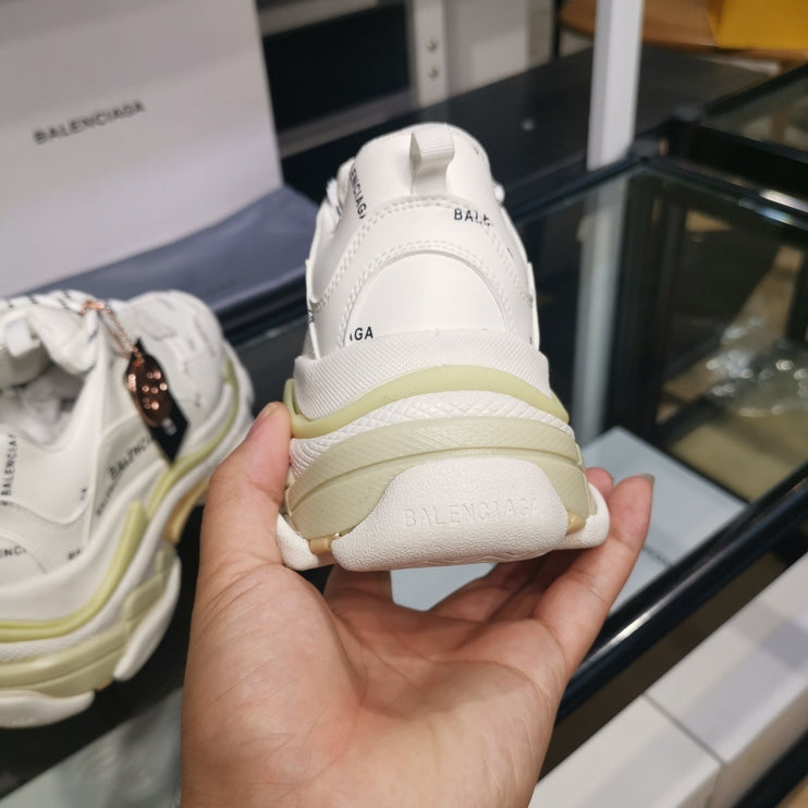 BALENCIAGA TRIPLE S x BLANC MONOGRAM