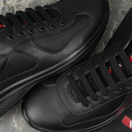 PRADA AMERICA'S CUP LEATHER BLACK