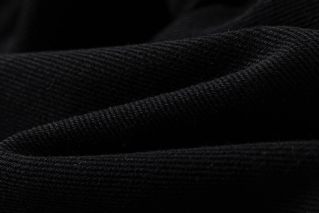 JEAN NOIR AVEC PATCH CROIX BLEUE CHROME HEARTS