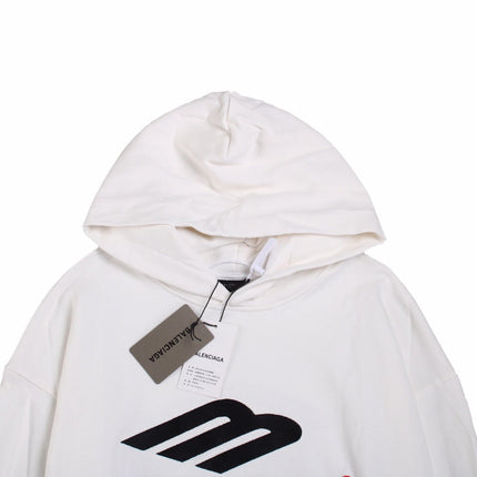 Balenciaga White Hoodie