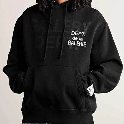 GALLERY DEPT GD MULTI LOGO HOODIE