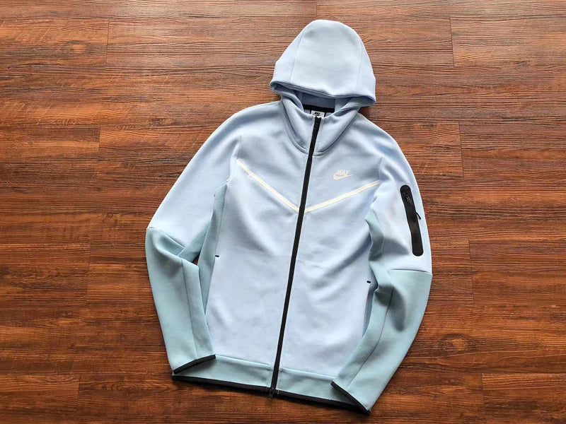 Sweat à capuche Nike Tech Fleece x Célestine Bleu