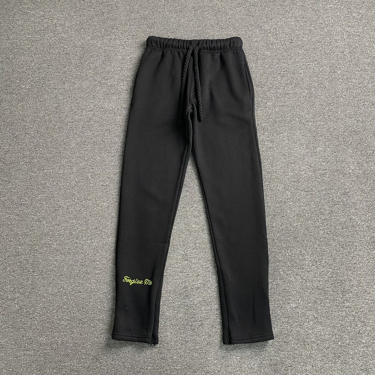 PANTALON DE SURVÊTEMENT SYNA WORLD AVEC LOGO SYNA NOIR