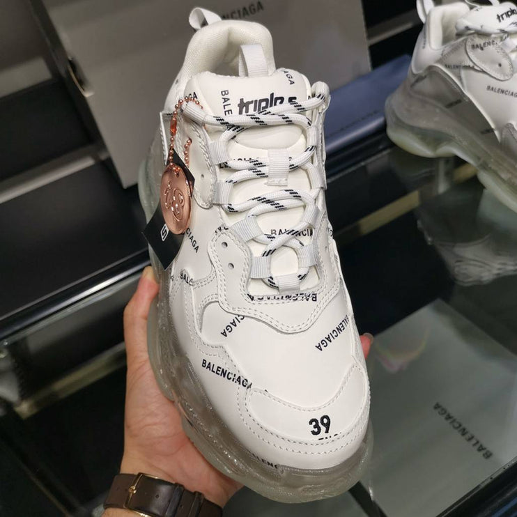 BALENCIAGA TRIPLE S x BLANC