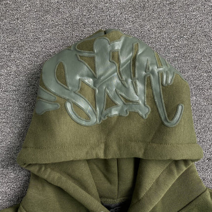 Sweat à capuche avec logo Syna World Hood Sauge VERT