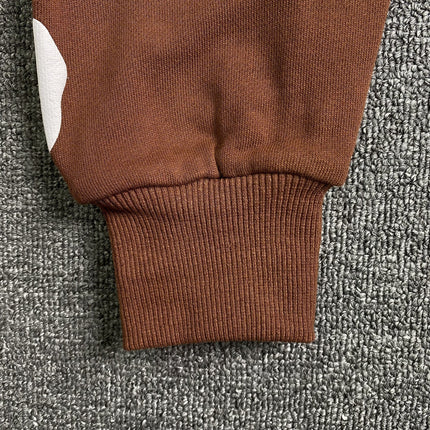 Sweat à capuche Denim Tears marron