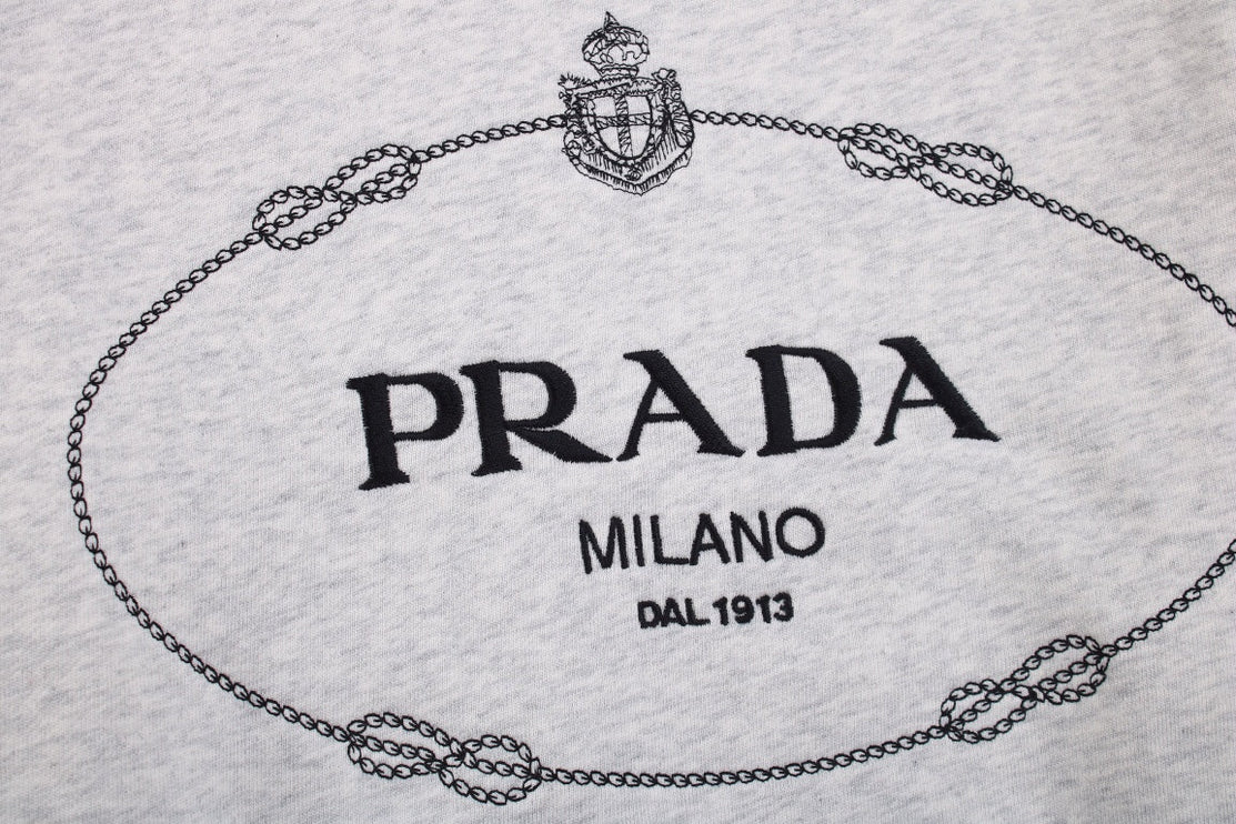 Prada Milano Grey Hoodie