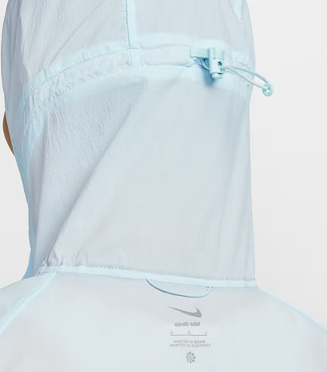 VESTE NIKE IMPERMEABLE BLEU CLAIR