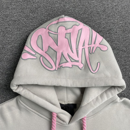 Sweat à capuche avec logo Syna World Hood Gris Rose