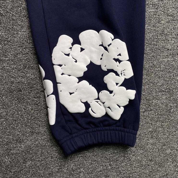 Pantalon de survêtement Denim Tears bleu marine