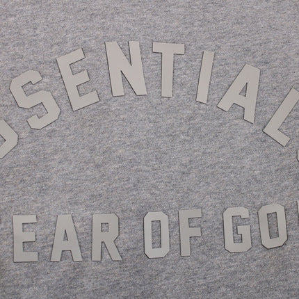 Sweat à capuche Fear of God Essentials - Gris avec capuche jaune