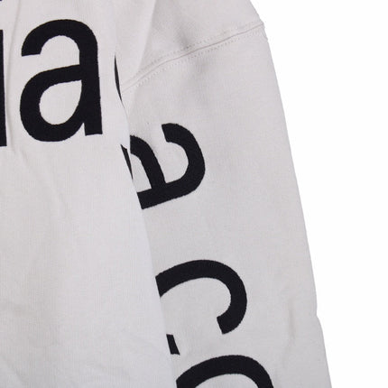 Balenciaga Off-White Oversized Hoodie