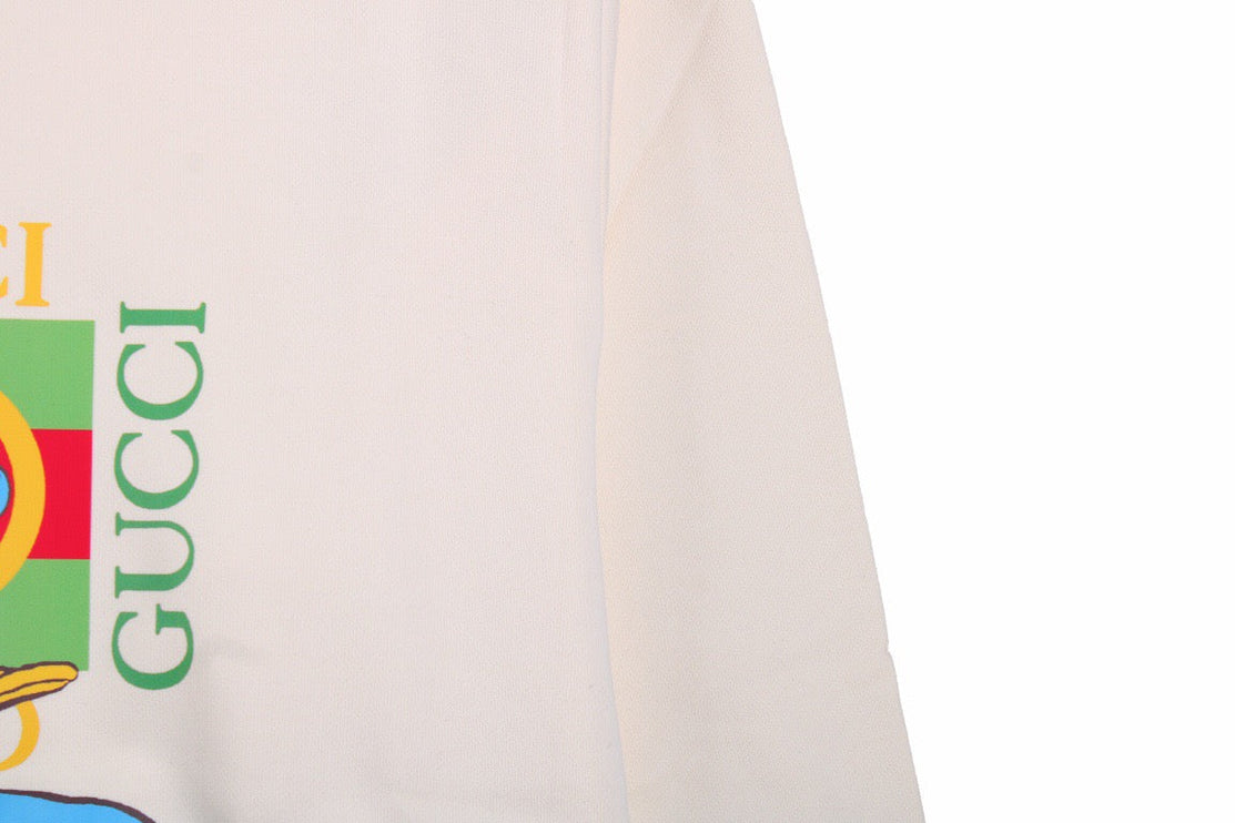 Gucci Donald Duck Sweatshirt - Cream