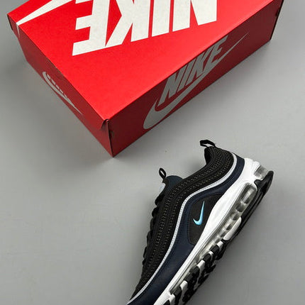 NIKE Air Max 97 " Noir Obsidienne Foncée Bleu Université"