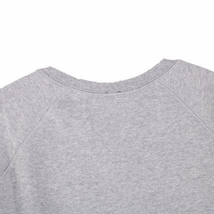 SWEAT-SHIRT CHROME HEARTS CROSS PATCH GRIS