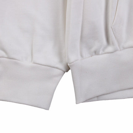 Balenciaga White Logo Hoodie