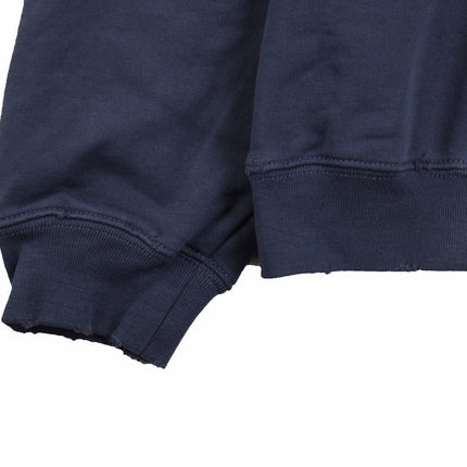 Balenciaga Paris Graffiti Hoodie - Blue