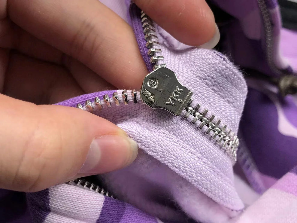 Sweat à capuche entièrement zippé BAPE COLOR CAMO VIOLET