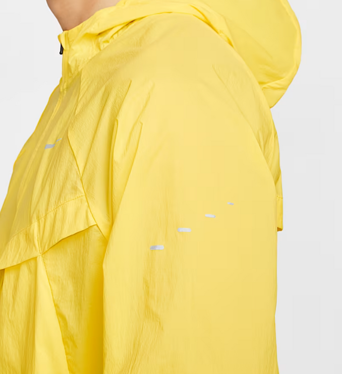 VESTE NIKE IMPERMEABLE JAUNE