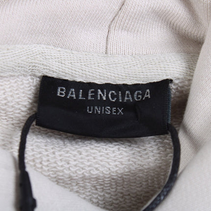 Balenciaga Off-White Oversized Hoodie