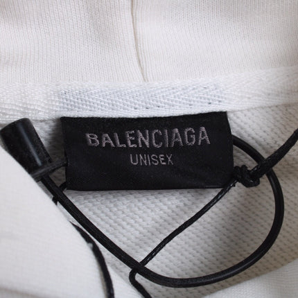 Balenciaga White Hoodie