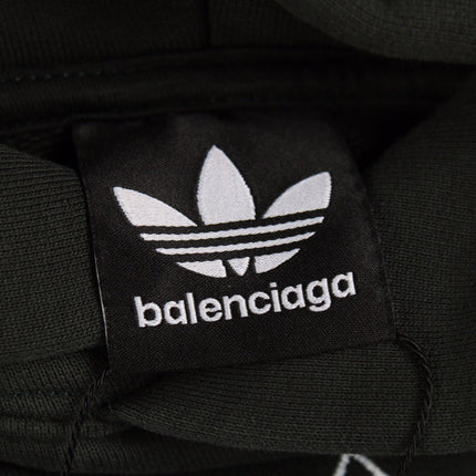 BALENCIAGA x ADIDAS HOODIE BLACK