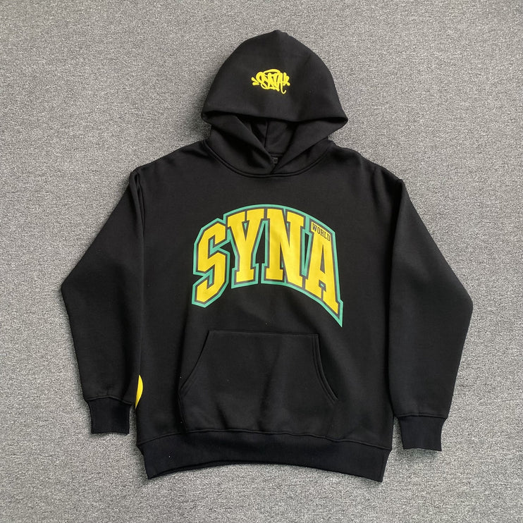 Sweat à capuche Syna World College noir