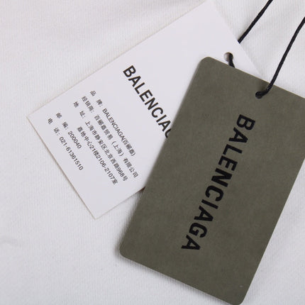 Balenciaga White Hoodie