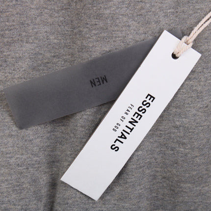 Sweat à capuche Fear of God Essentials - Gris avec capuche jaune