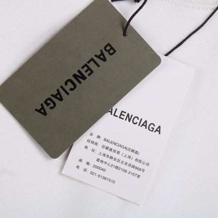 Balenciaga White Sweatshirt