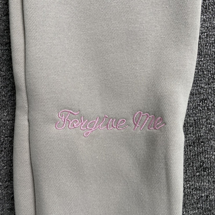 PANTALON DE SURVÊTEMENT SYNA WORLD LOGO SYNA GRIS ROSE
