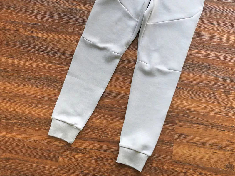 PANTALON NIKE TECH FLEECE x GRIS LOUP/AIGUE-MARINE/ORANGE