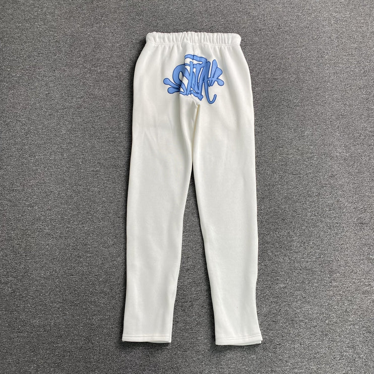 PANTALON DE SURVÊTEMENT SYNA WORLD AVEC LOGO SYNA BLANC