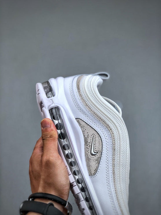 NIKE Air Max 97 Blanc Chrome