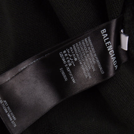 BALENCIAGA x ADIDAS HOODIE BLACK